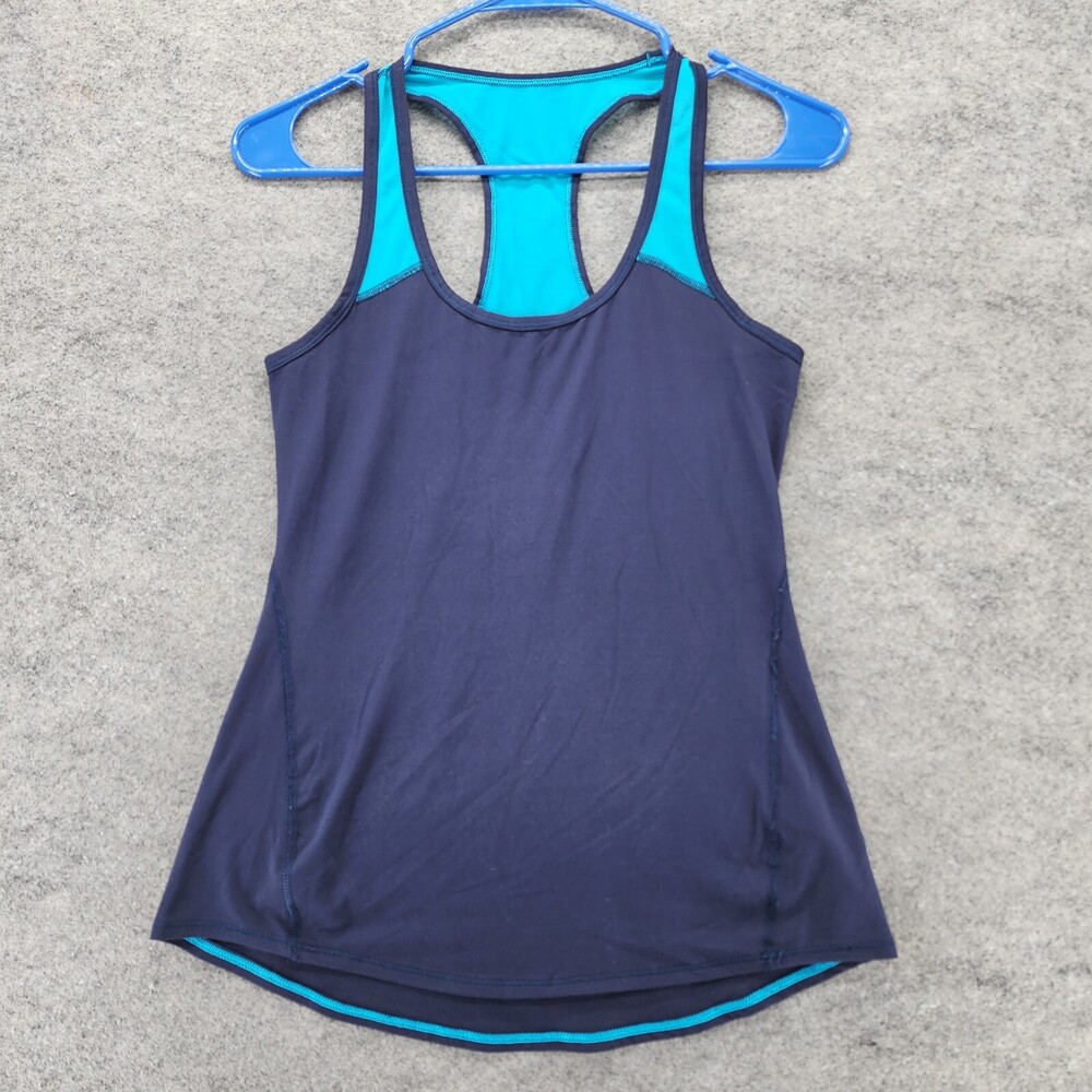 Athleta Tank Top Womens XXS Sleeveless Blue